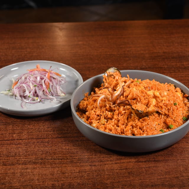 Arroz con Mariscos.