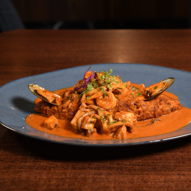 Tacutacu de Mariscos.